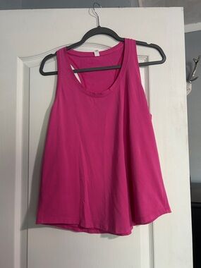 lululemon athletica Hot Pink Scoop Neck Tank Top